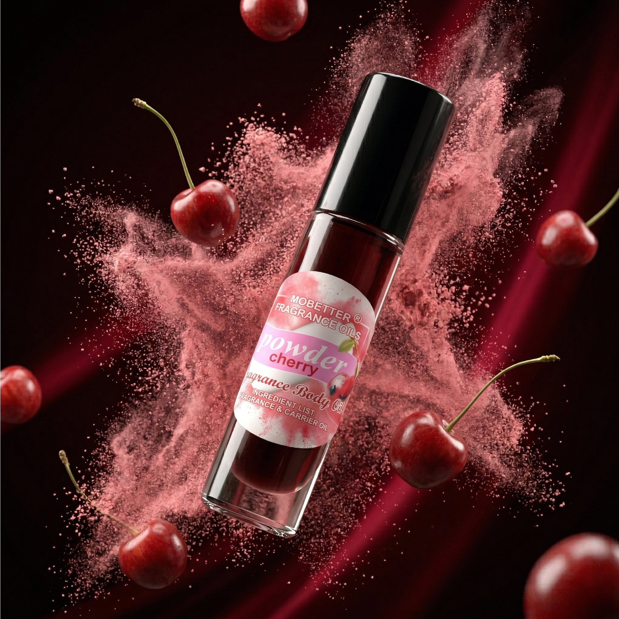 Image of Powder Cherry Perfume Body Oil