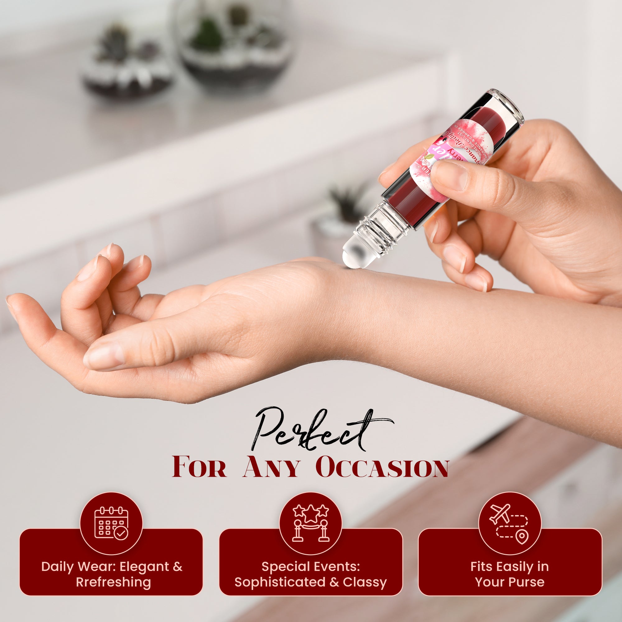 Image of Powder Cherry Perfume Body Oil