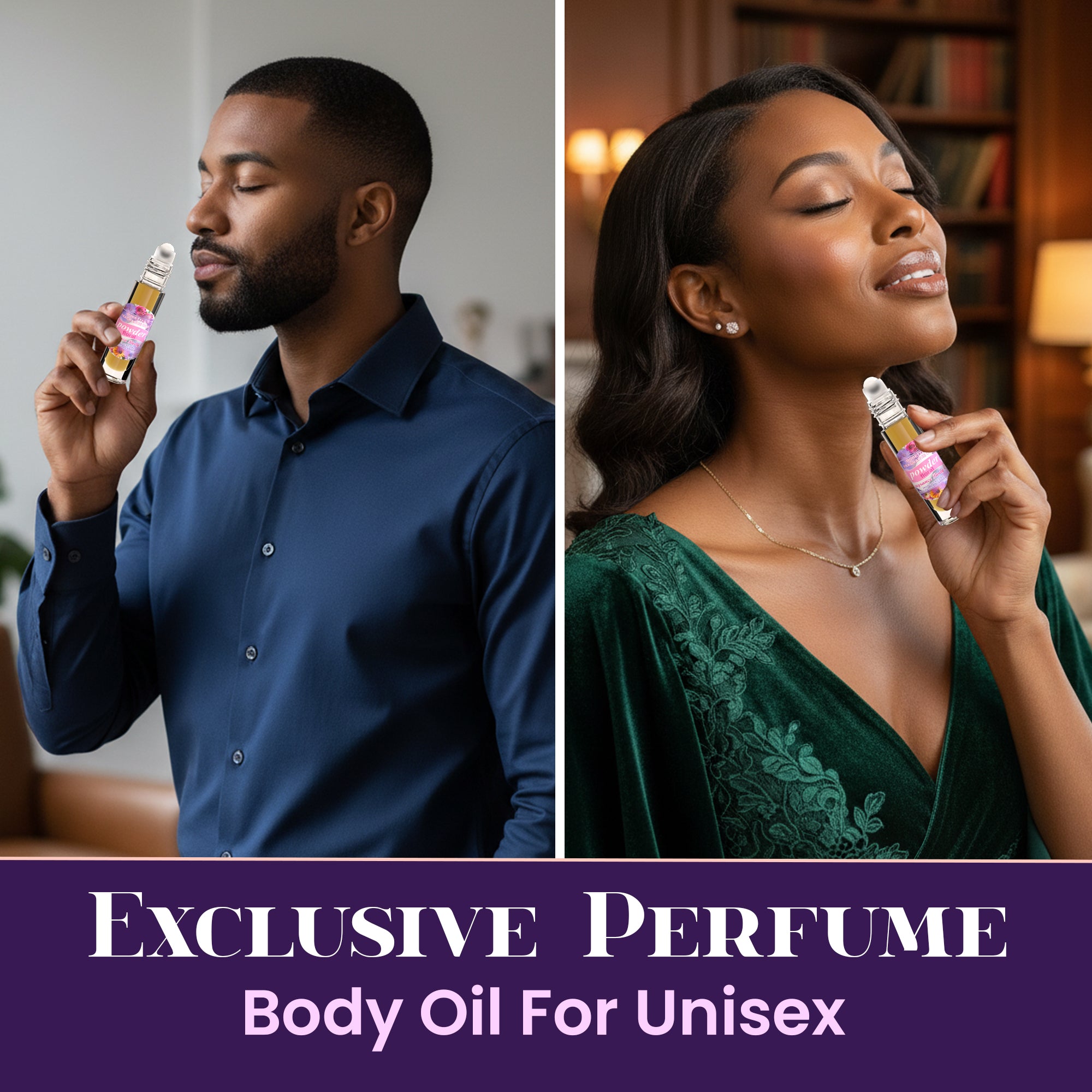 Image of Powder Floral Perfume Body Oil