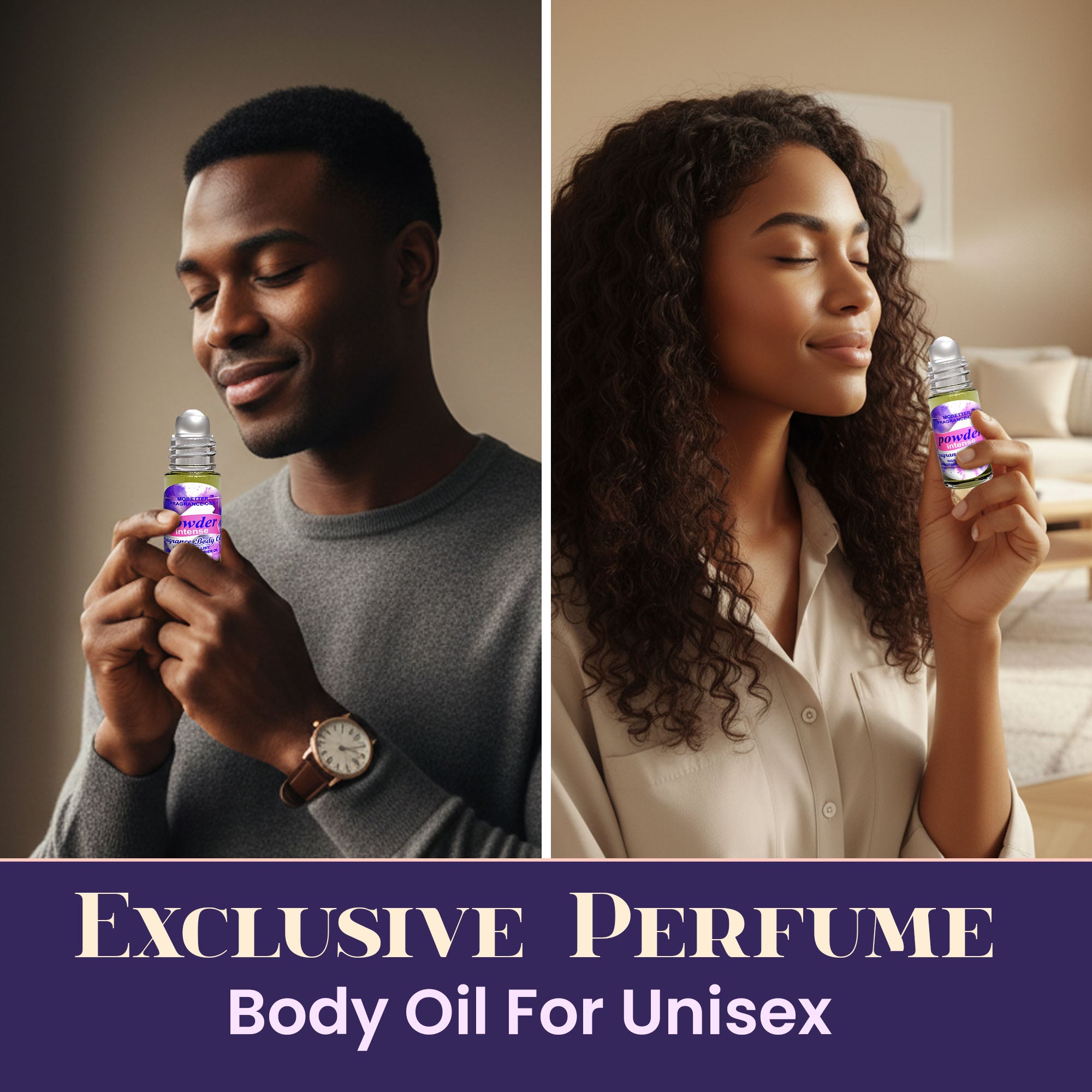 Image of Powder Intense 1 Oz Perfume Body Oil