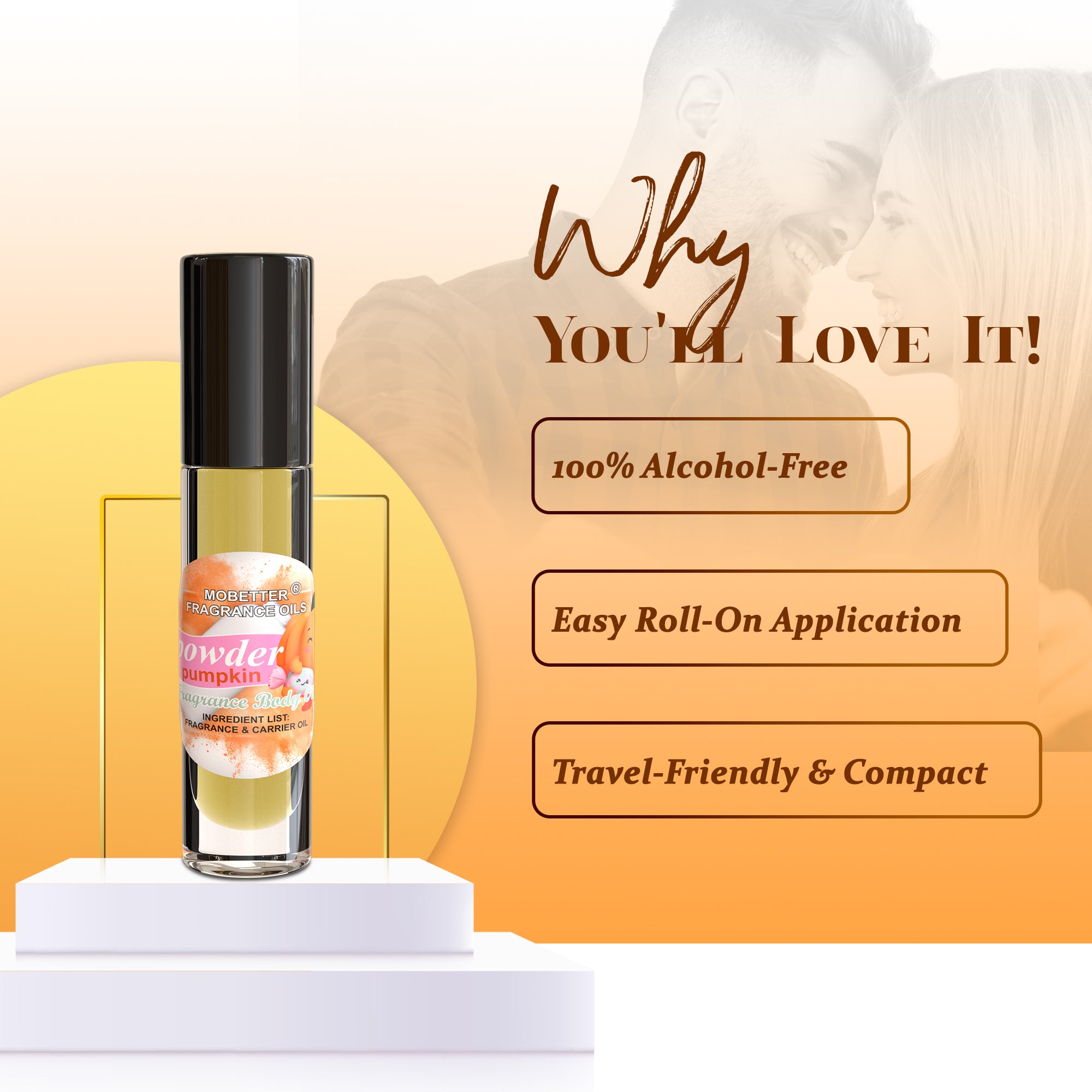 Image of Powder Pumpkin Perfume Body Oil