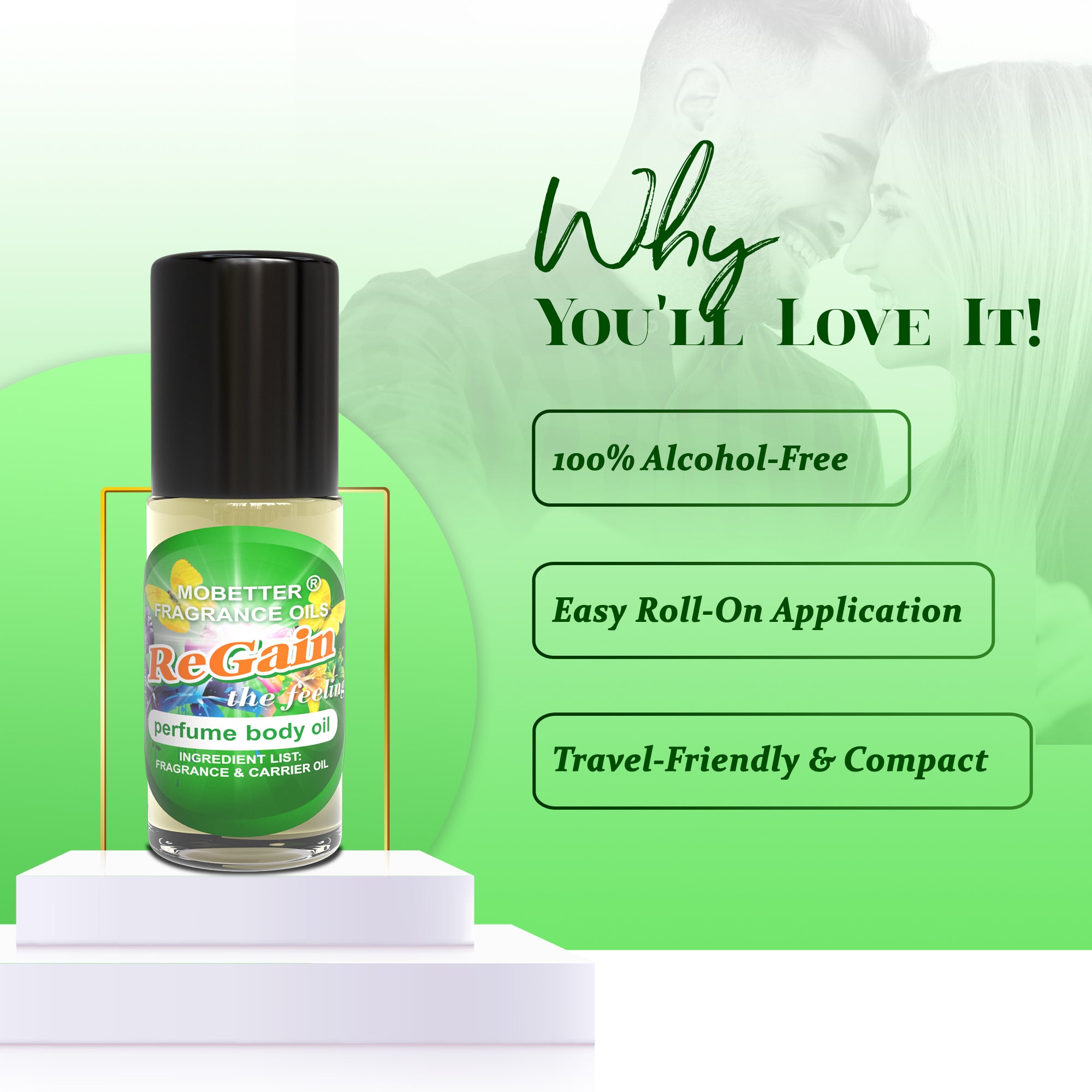 Image of ReGain The Feeling 1 Oz Perfume Body Oil