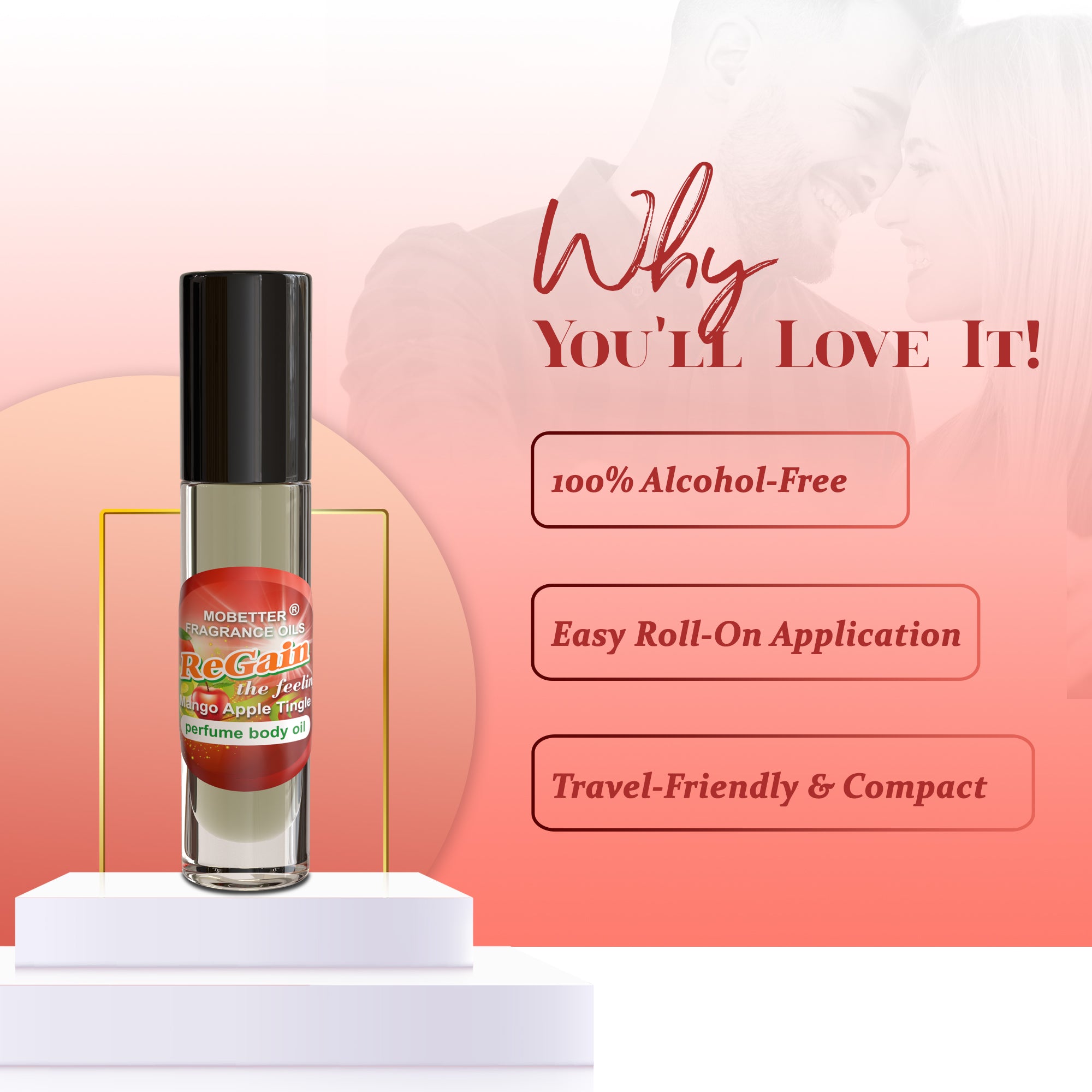 Image of ReGain The Feeling Mango Apple Tingle Perfume Body Oil