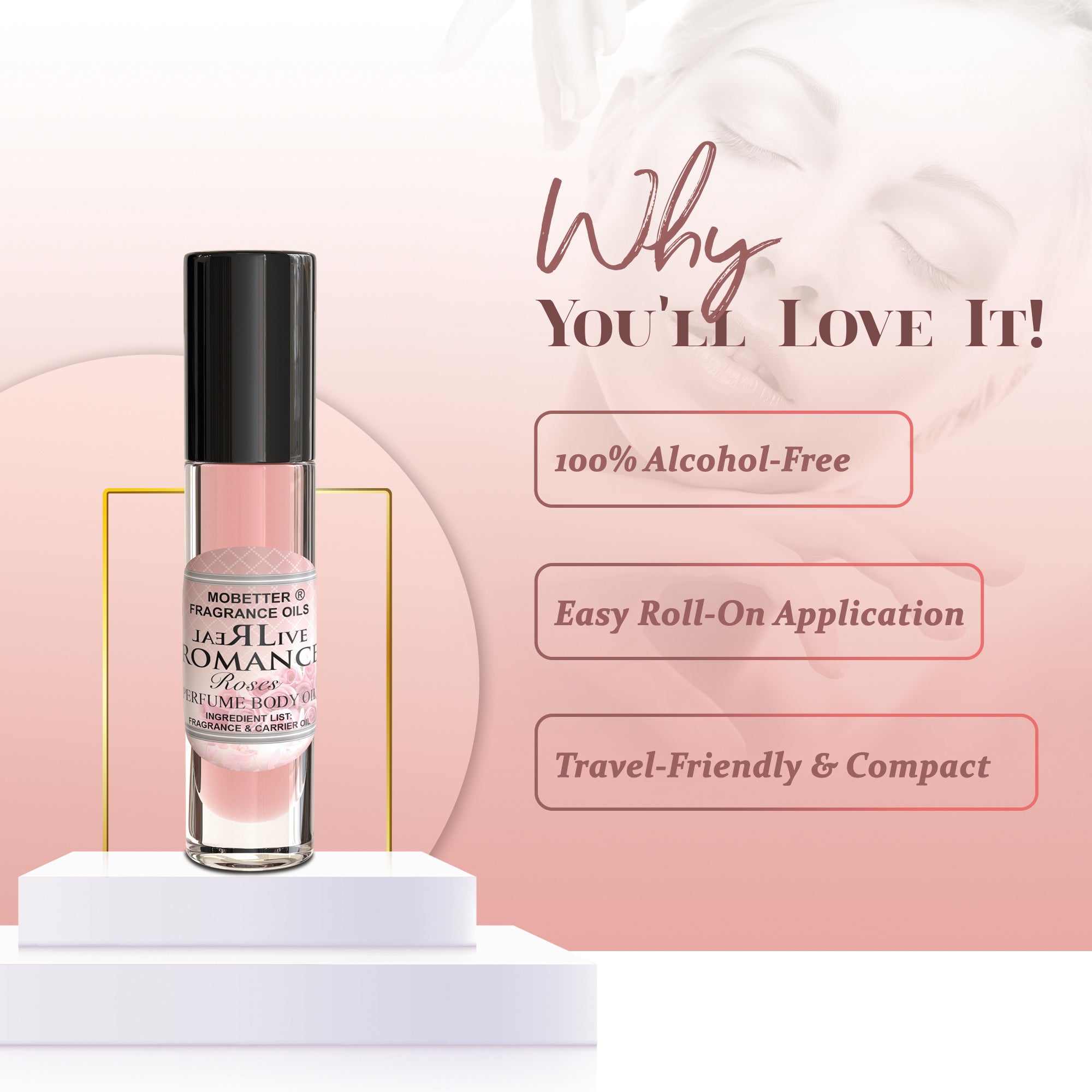 Image of Real Live Romance Roses Perfume Body Oil