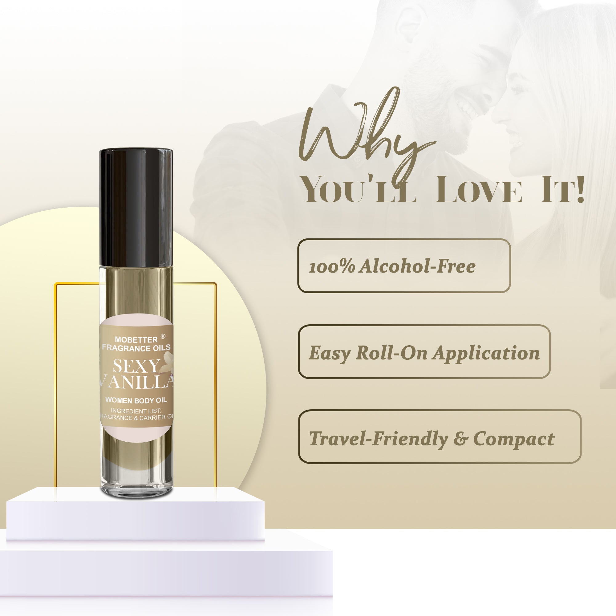 Image of Sexy Vanilla Perfume Body Oil
