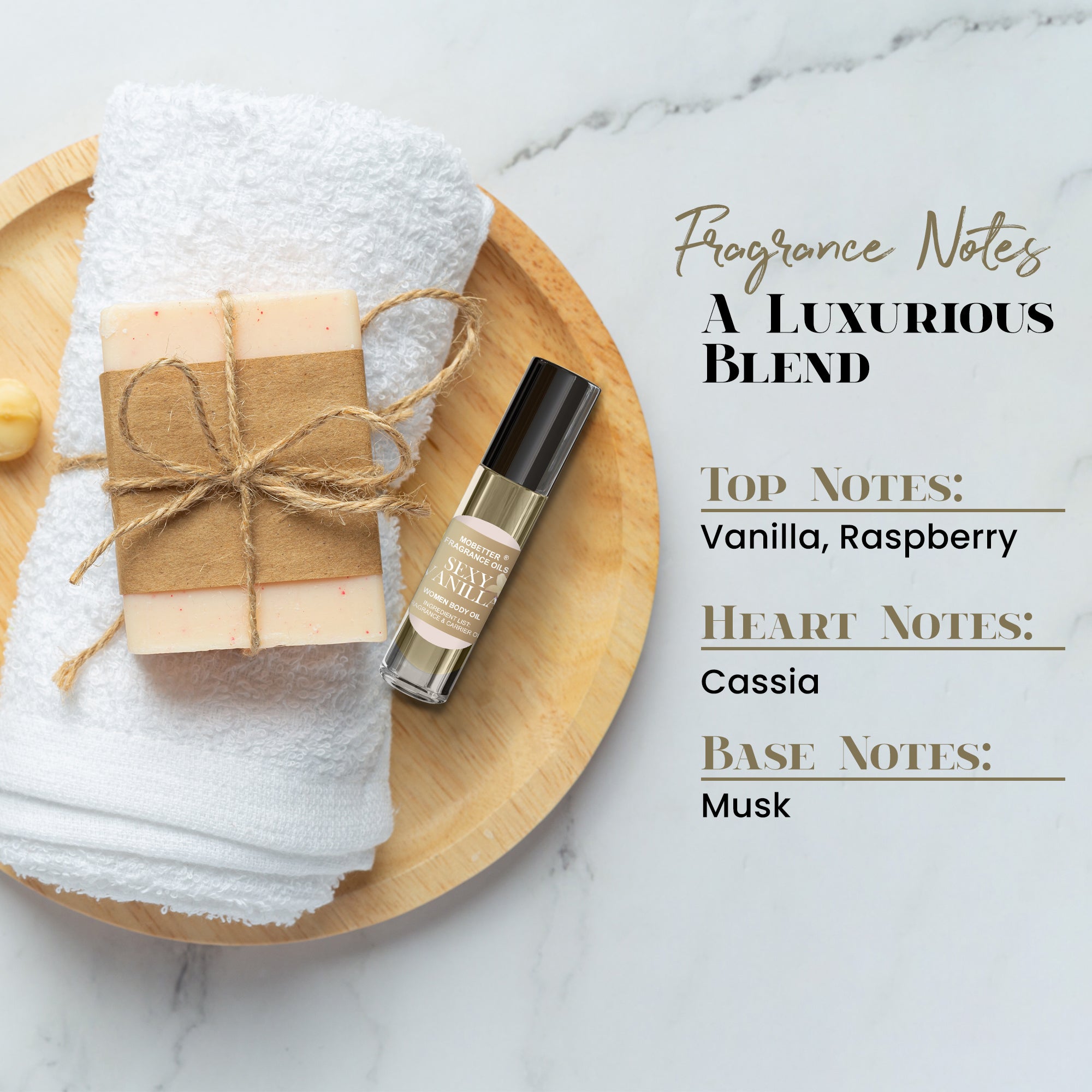 Image of Sexy Vanilla Perfume Body Oil