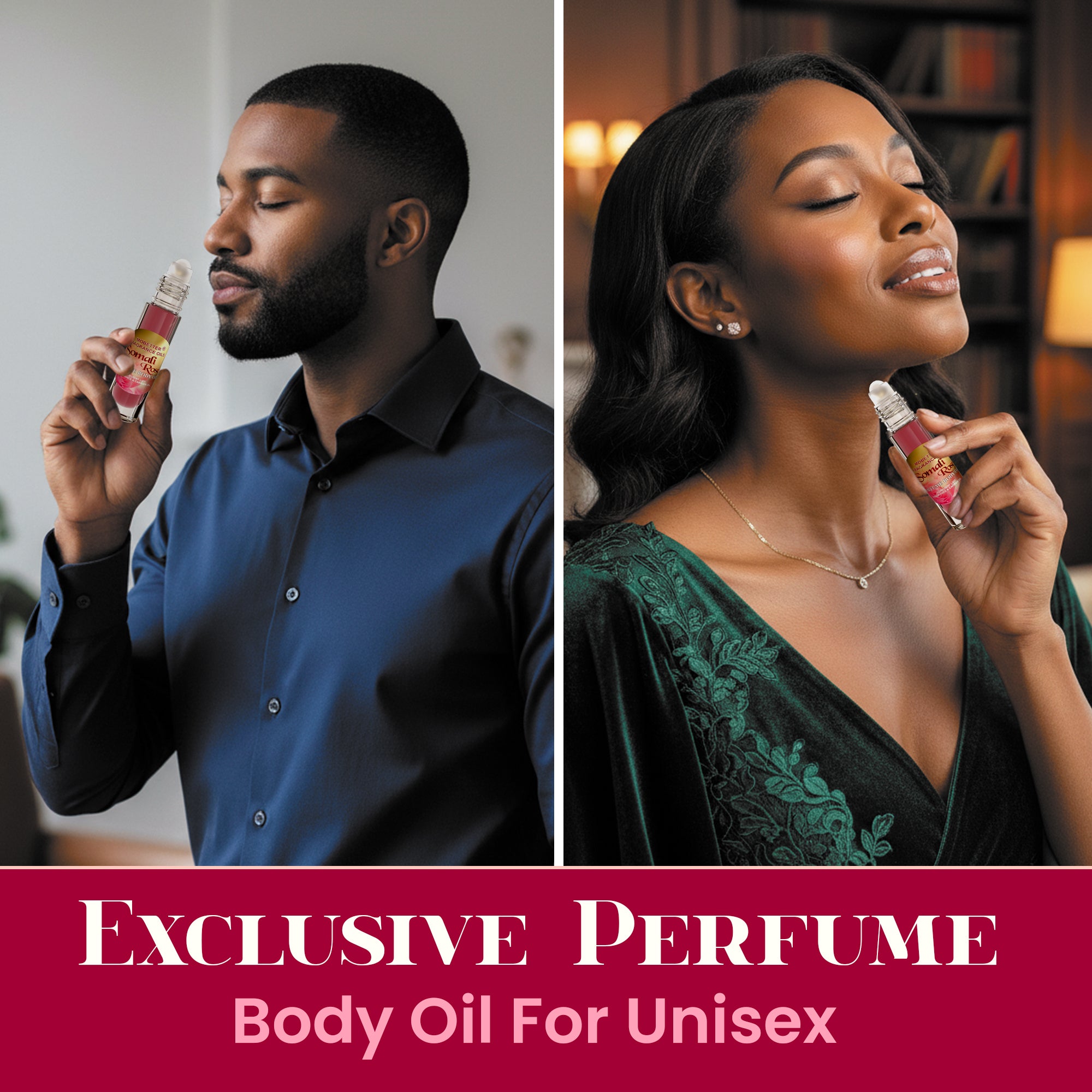 Image of Somali Rose Perfume Body Oil