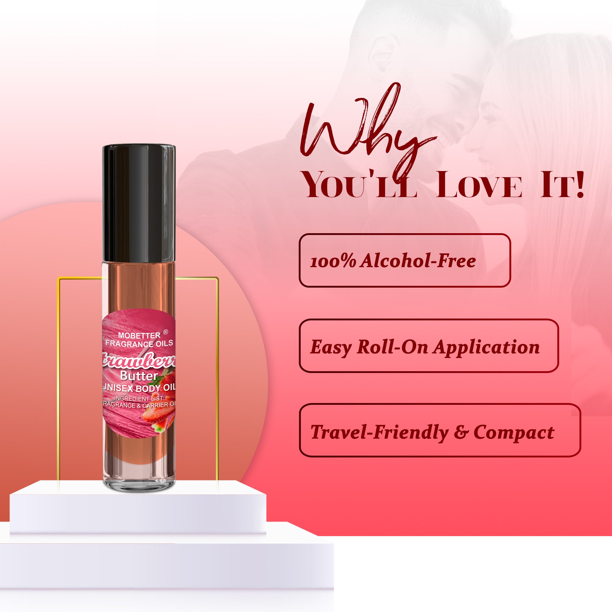 Image of Strawberry Butter Perfume Body Oil