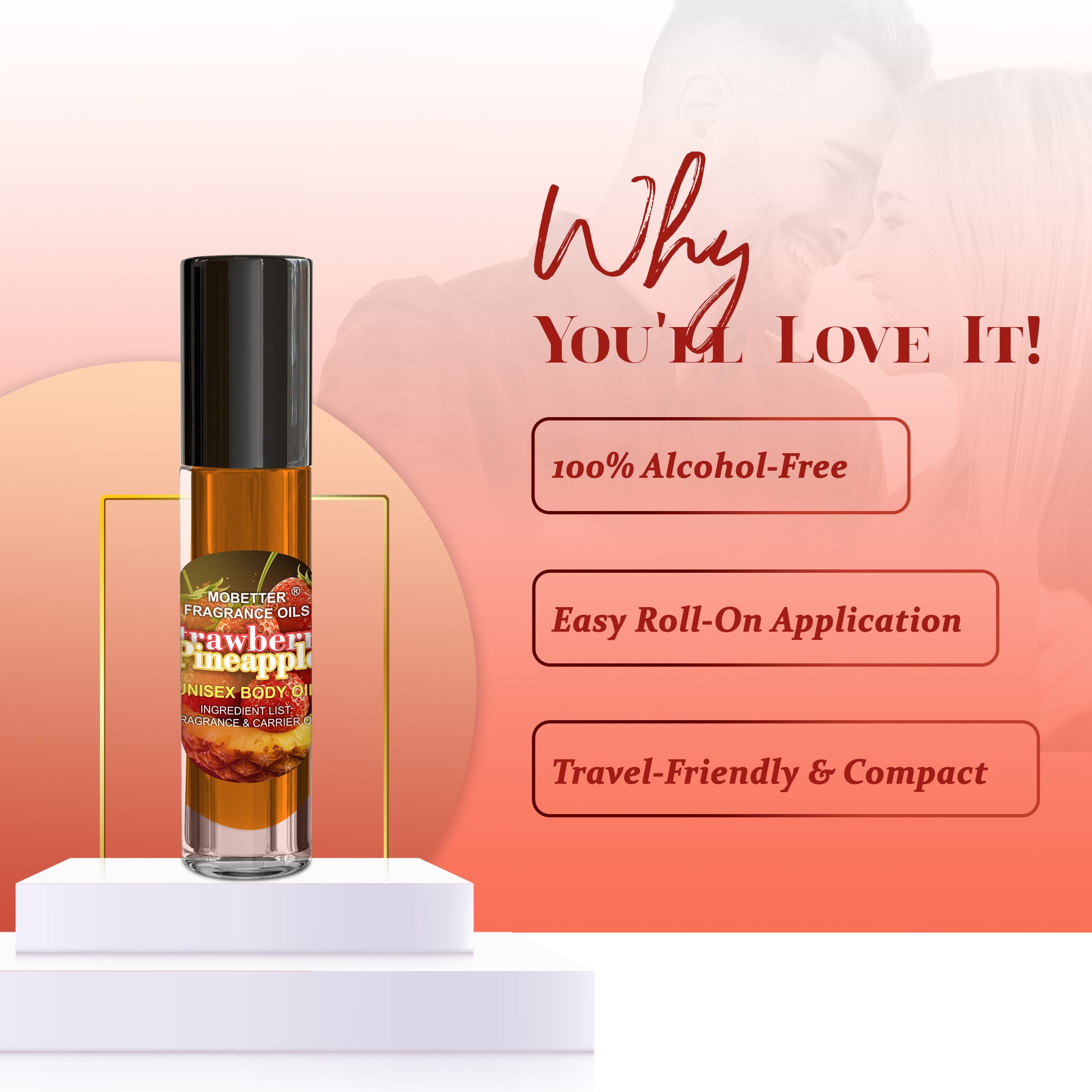 Image of Strawberry Pineapple Perfume Body Oil