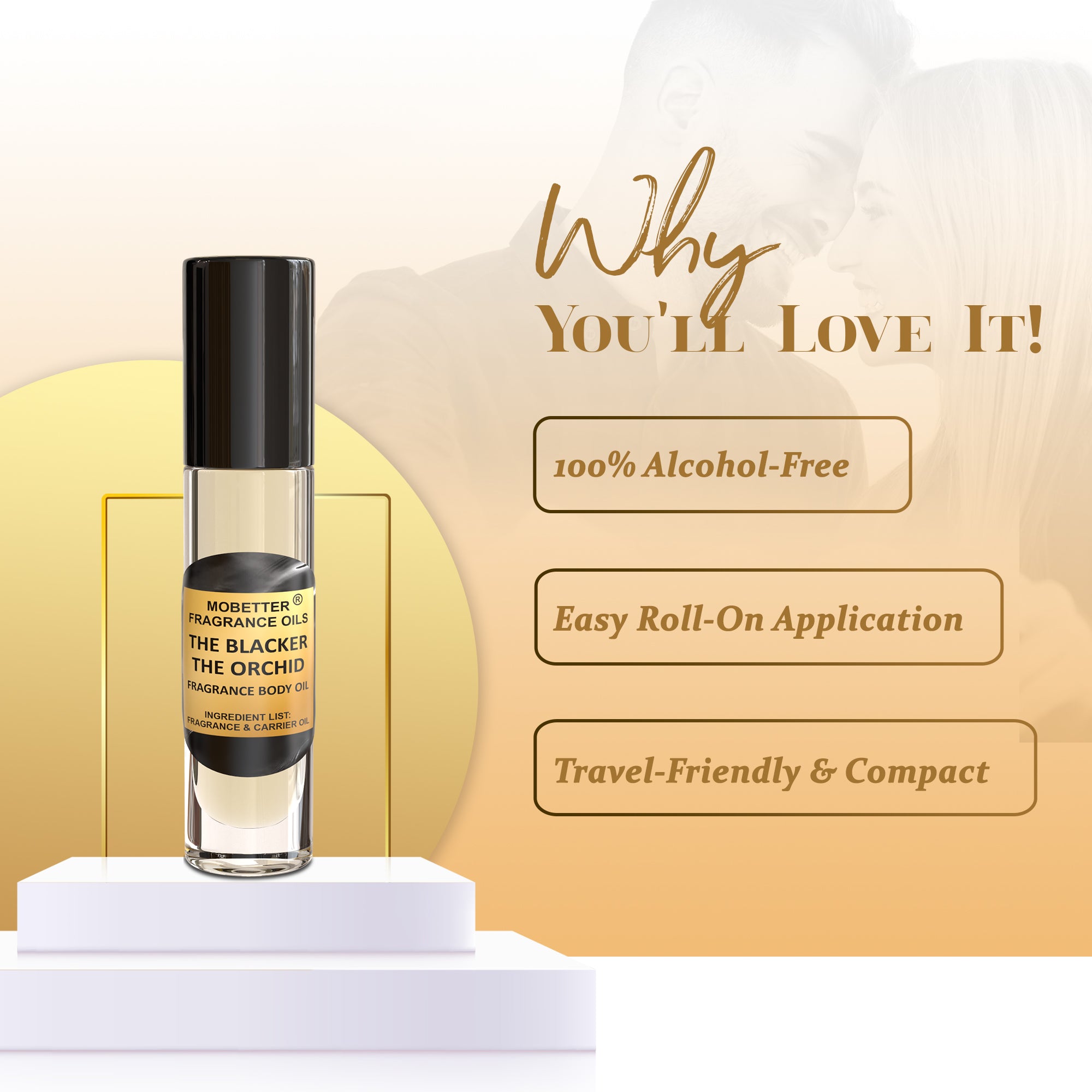Image of The Blacker The Orchid Perfume Body Oil