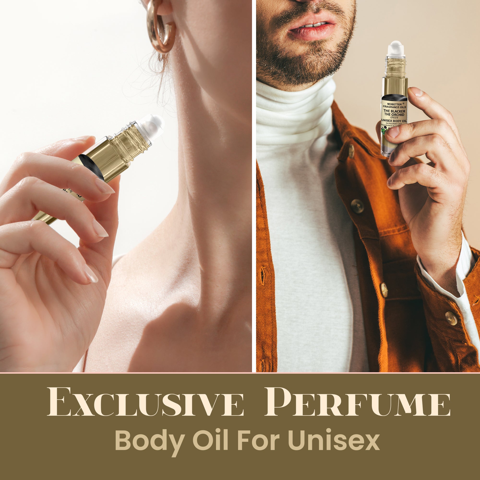 Image of The Blacker The Orchid Green Perfume Body Oil