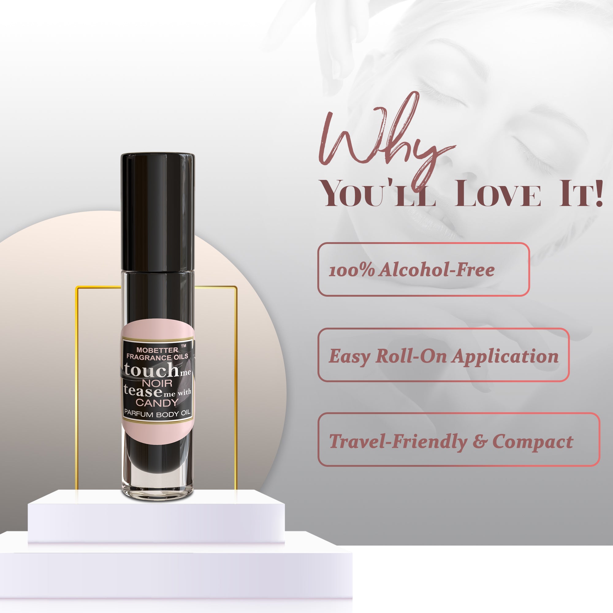 Image of Touch Me Noir Tease Me Perfume Body Oil