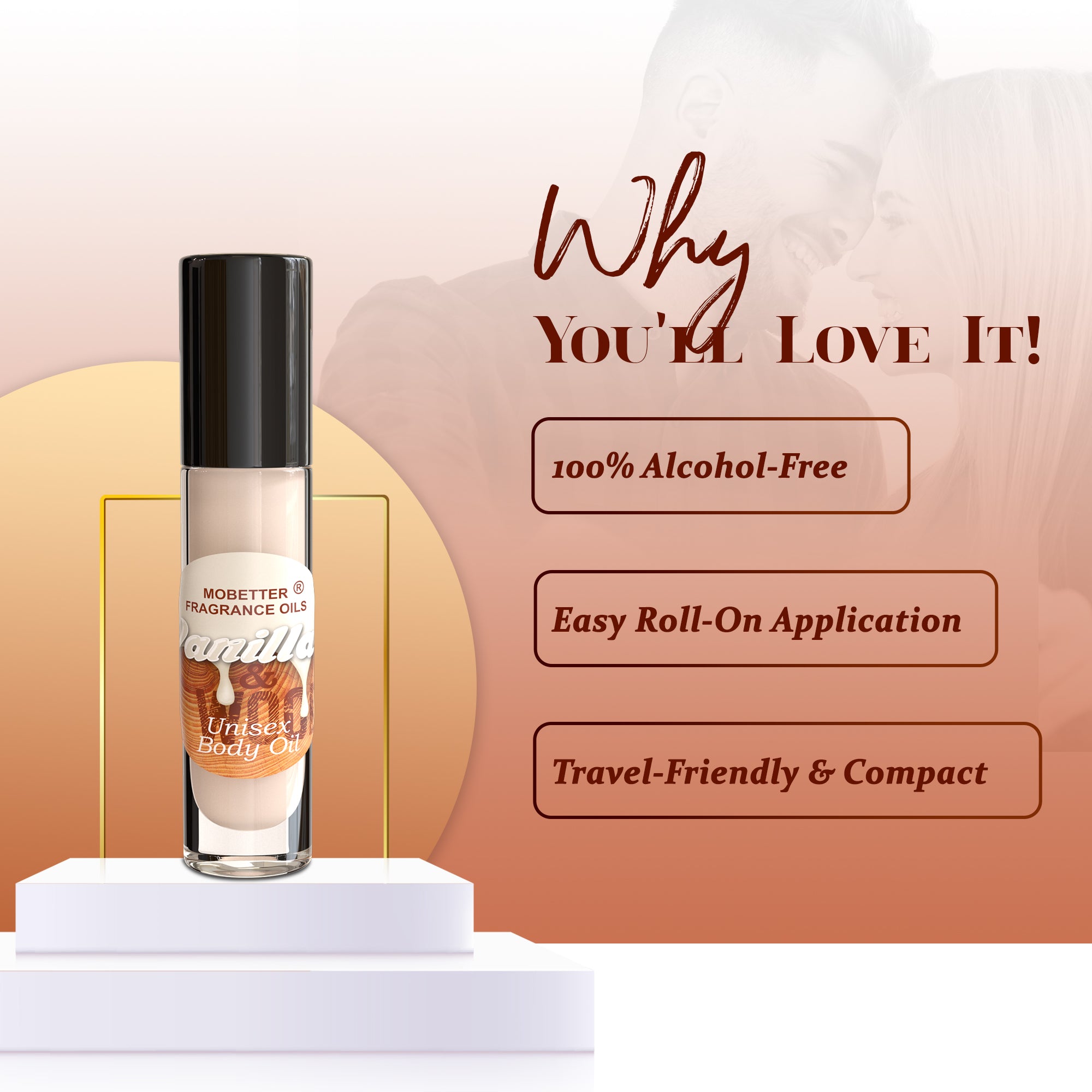 Image of Vanilla & Wood Perfume Body Oil