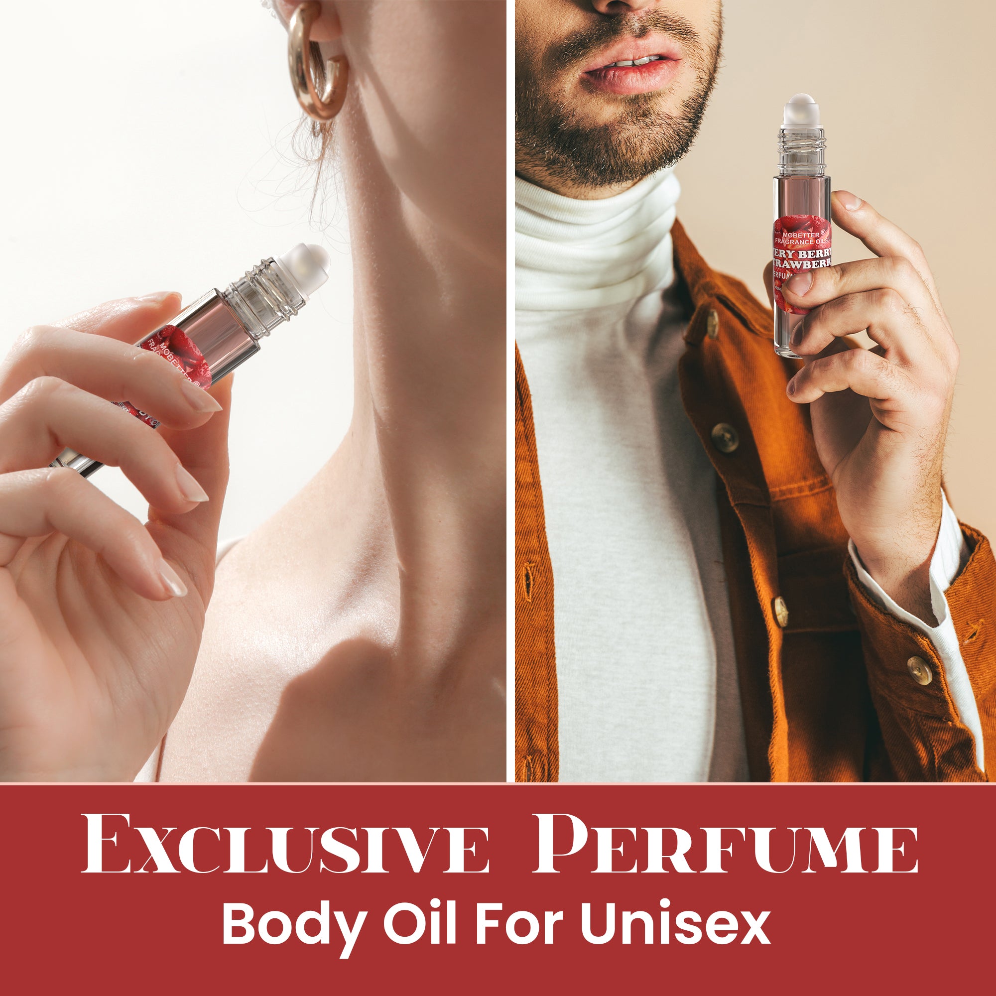 Image of Very Berry Strawberry Perfume Body Oil
