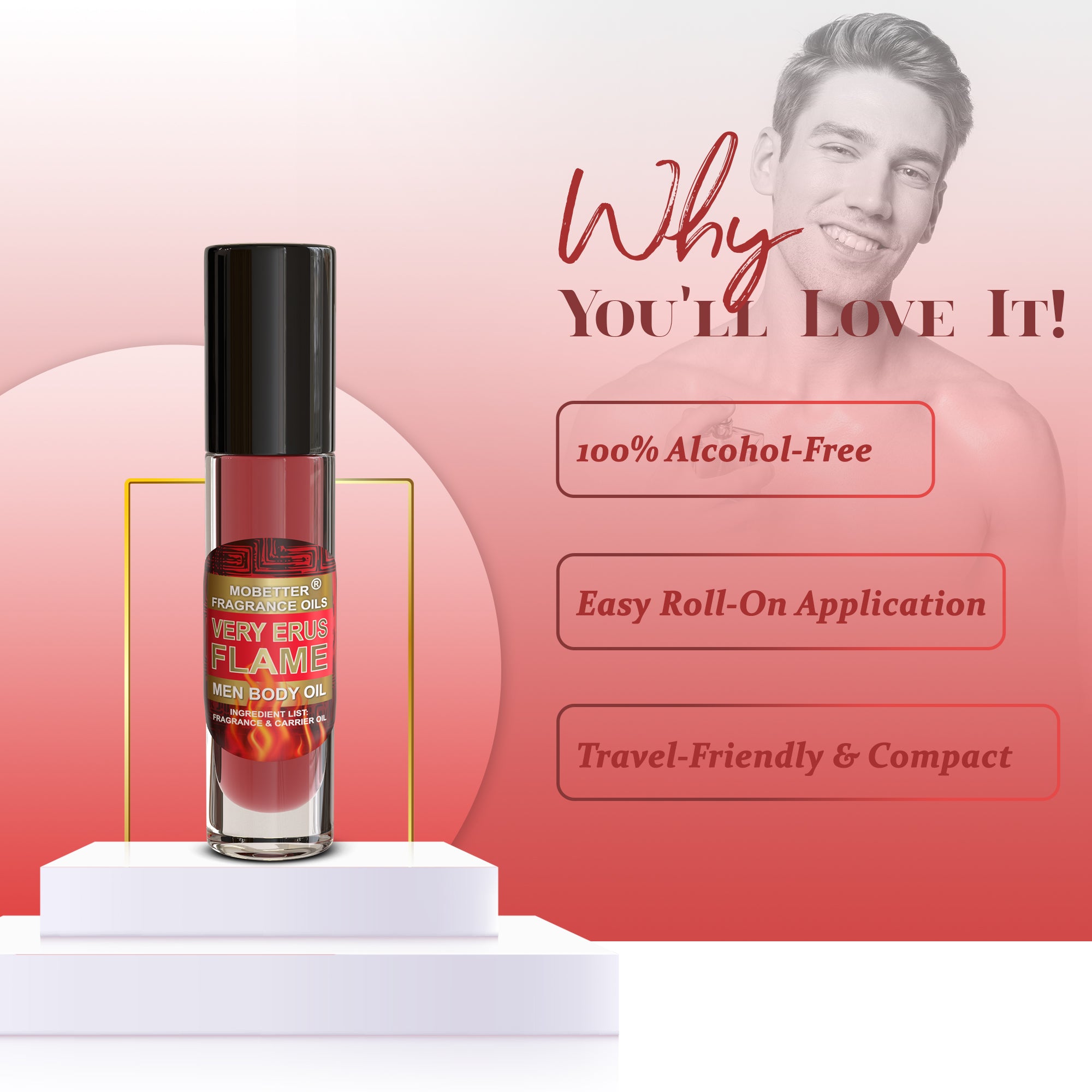 Image of Very Erus Flame Perfume Body Oil