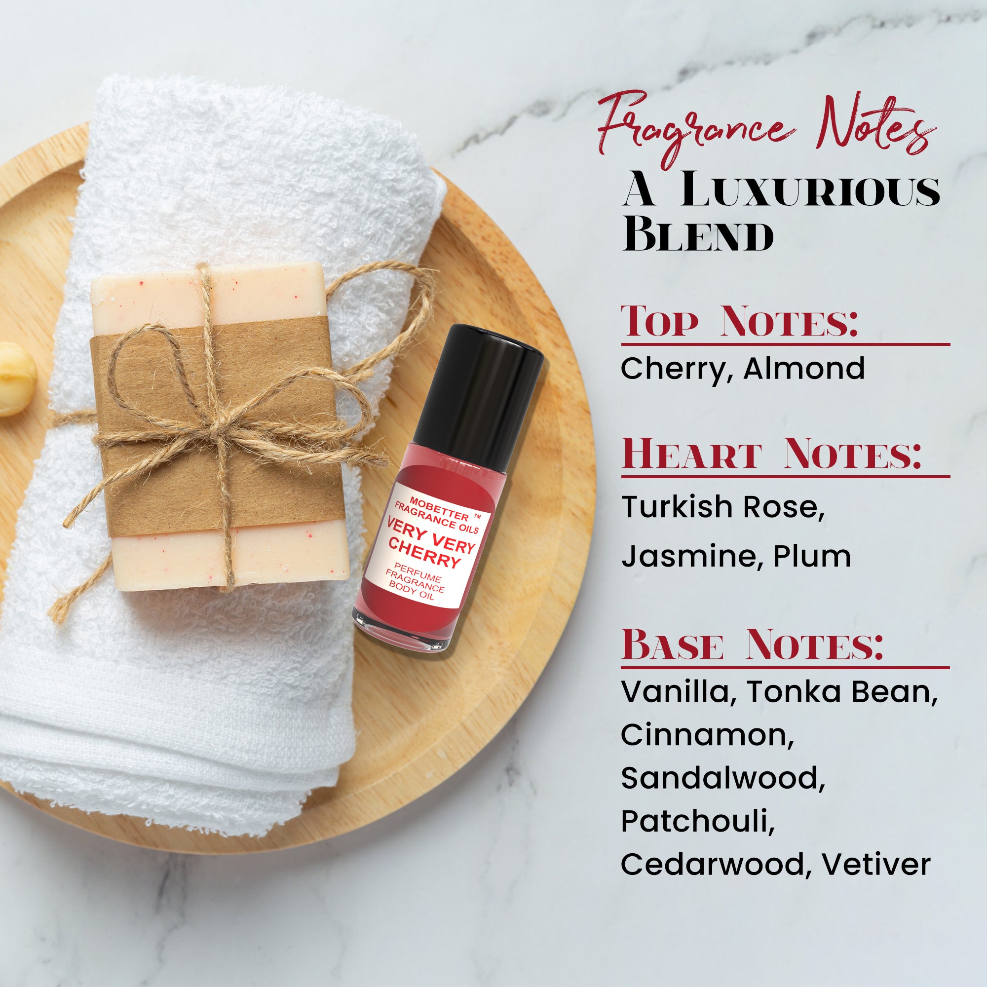 Image of Very Very Cherry 1 Oz Perfume Body Oil