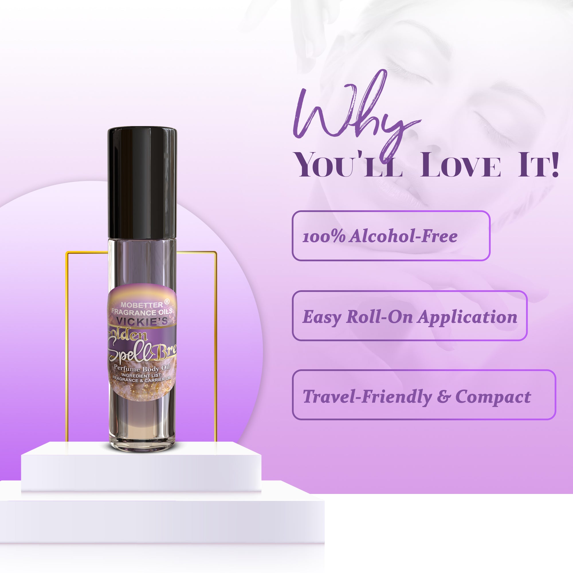 Image of Vickies Golden Spell Brew Perfume Body Oil