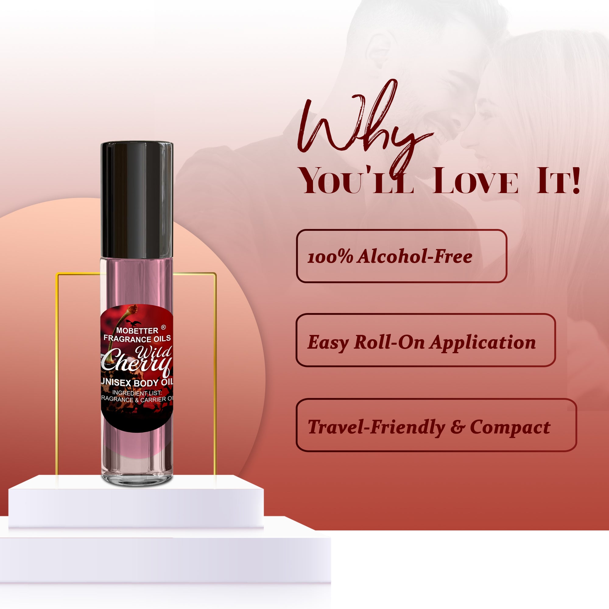 Image of Wild Cherry Perfume Body Oil