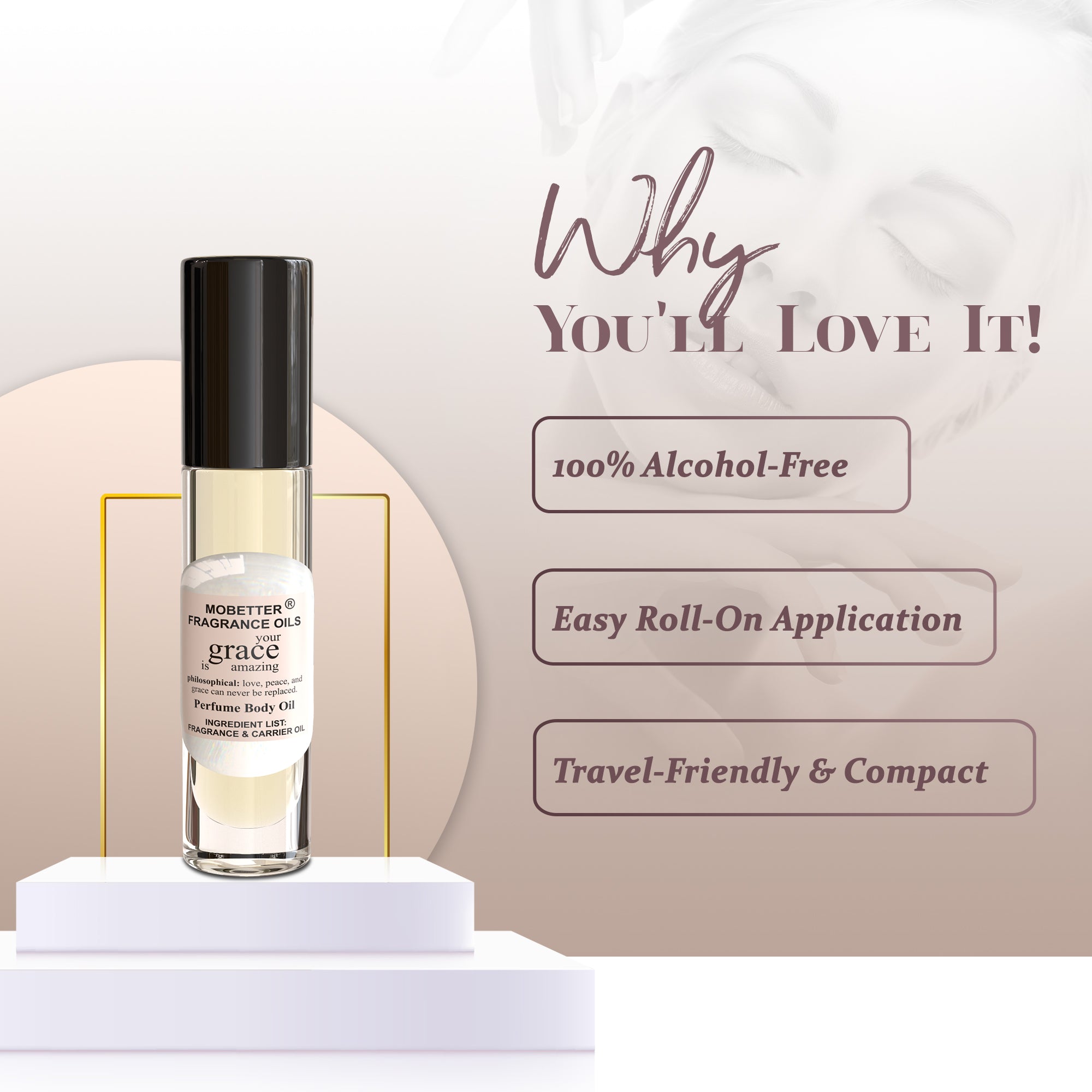 Image of Your Grace is Amazing Perfume Body Oil