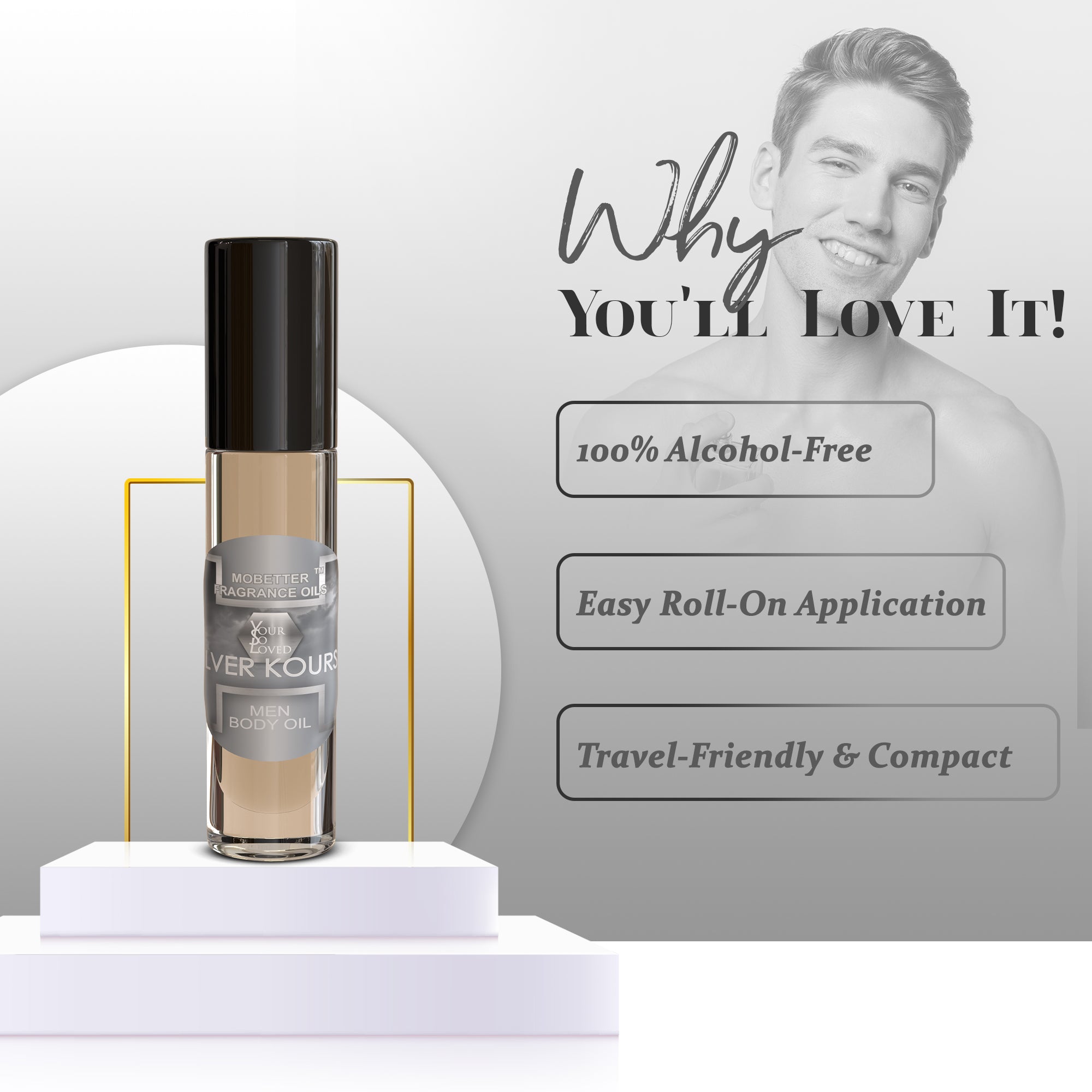Image of Your So Loved Silver Kourse Perfume Body Oil